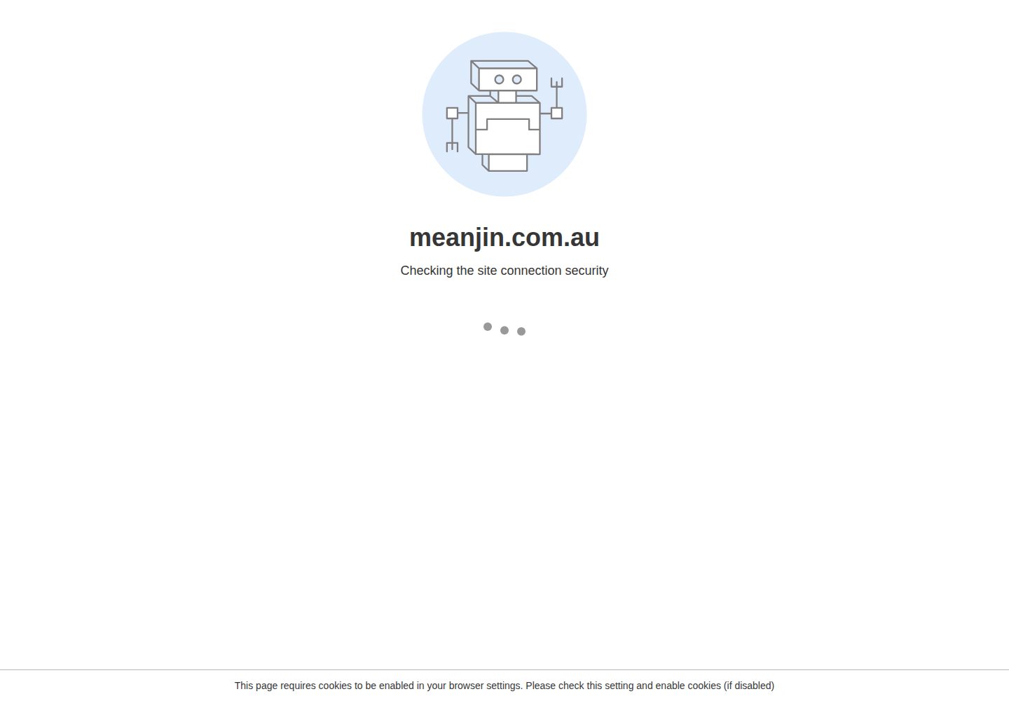 Meanjin - A literary magazine website screenshot