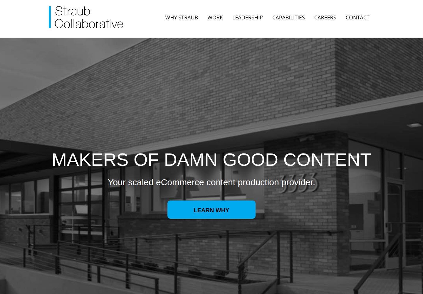 Straub Collaborative website screenshot
