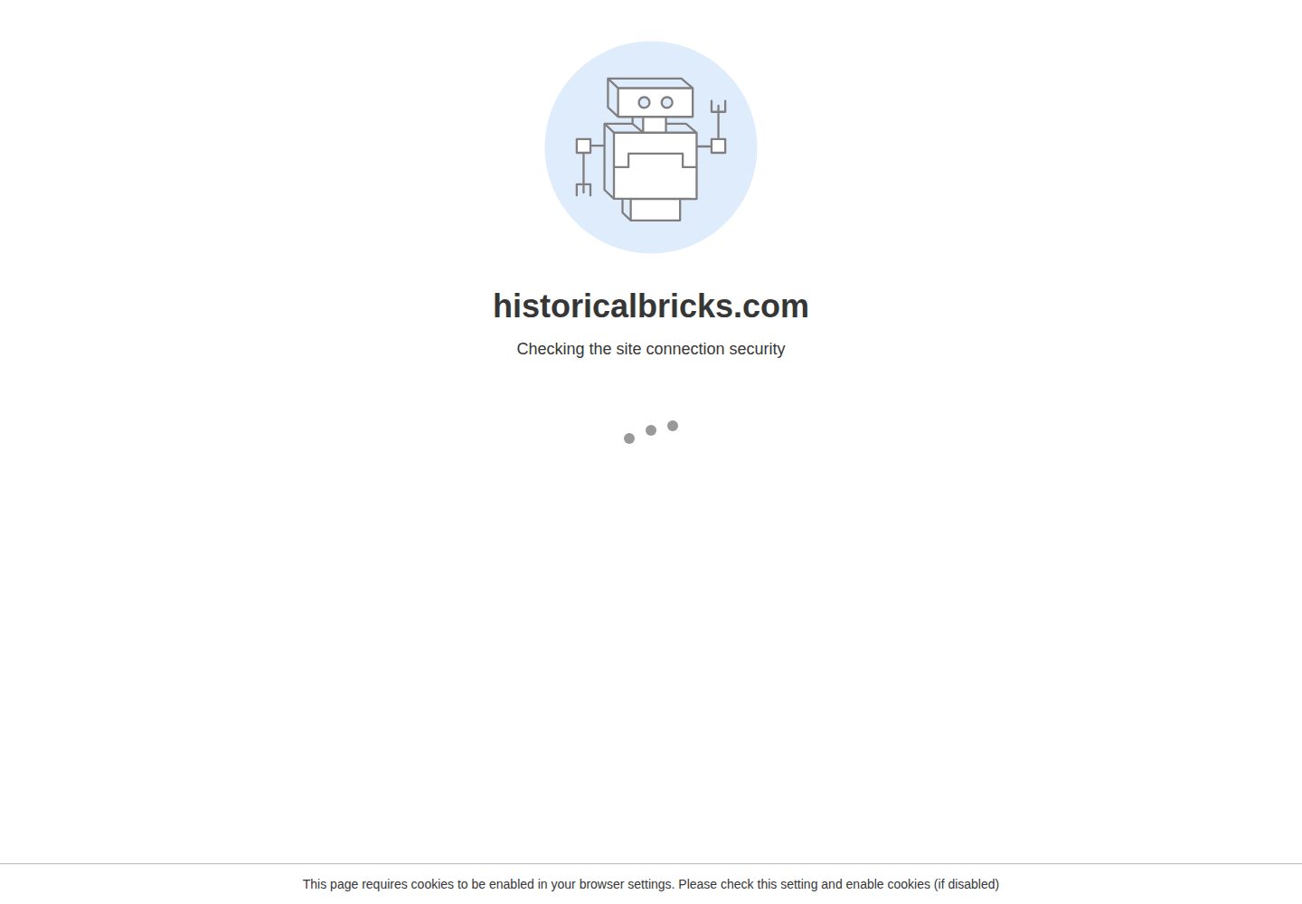 Antique Brick website screenshot