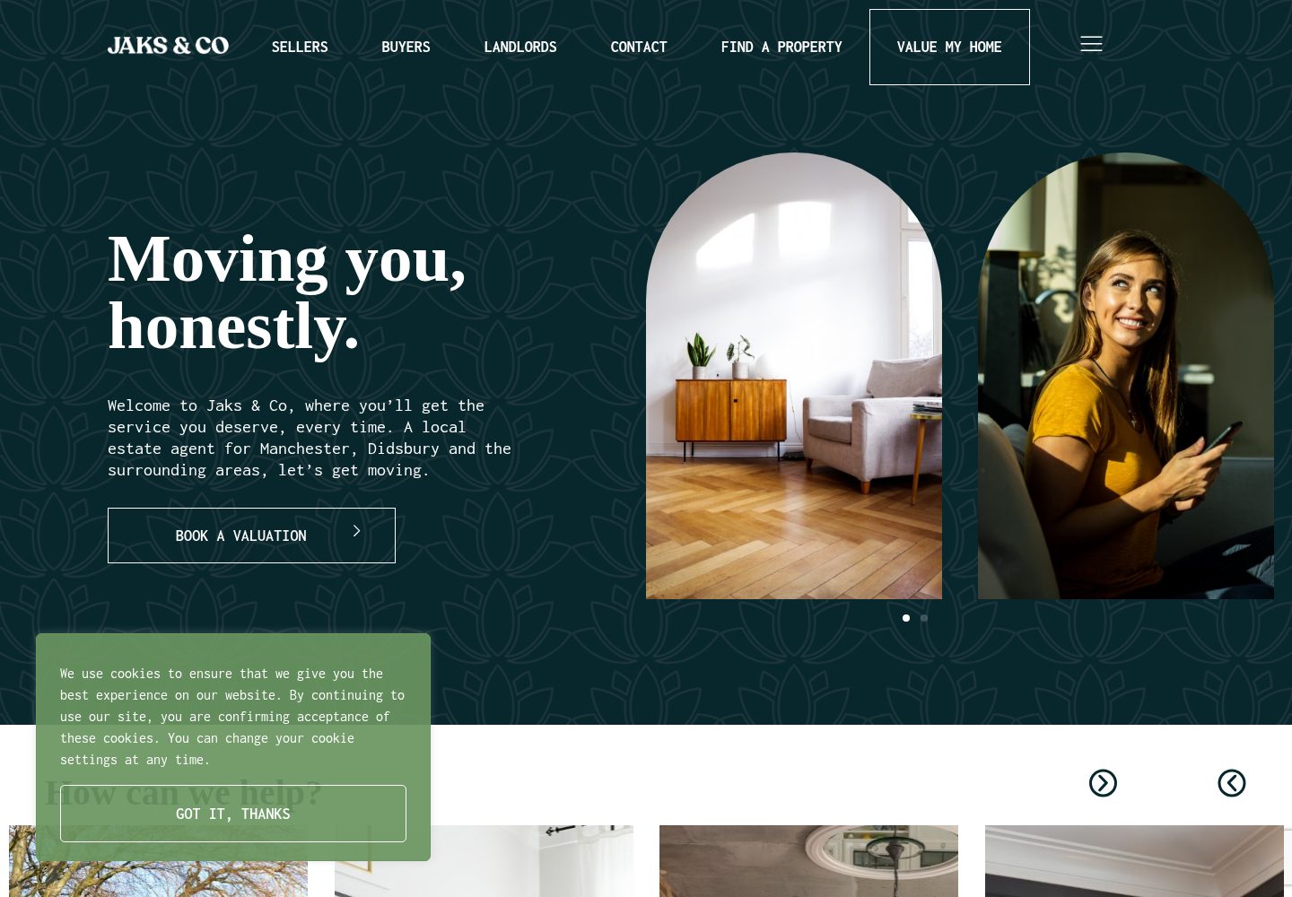 Jaks & Co website screenshot