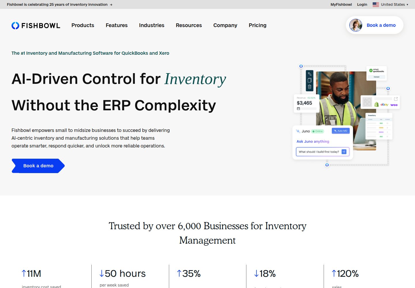 Fishbowl website screenshot
