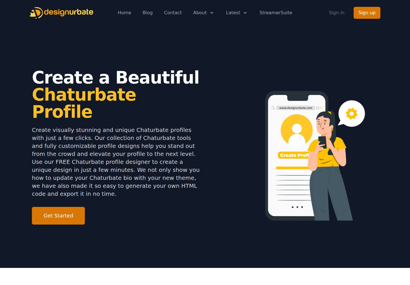Designurbate website screenshot