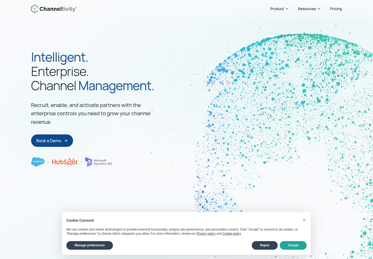 Channeltivity website screenshot