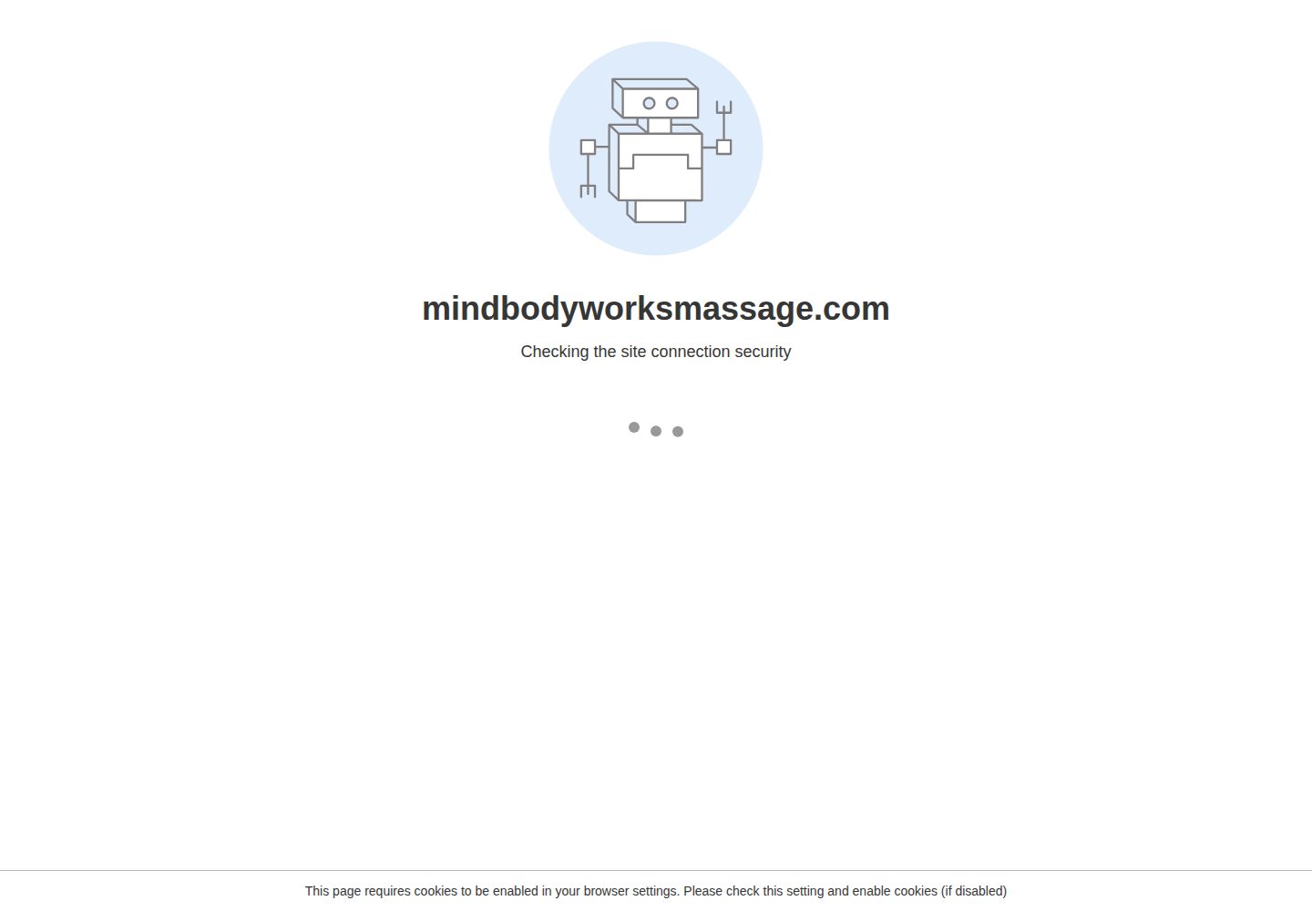 Mind Body Works Massage  website screenshot