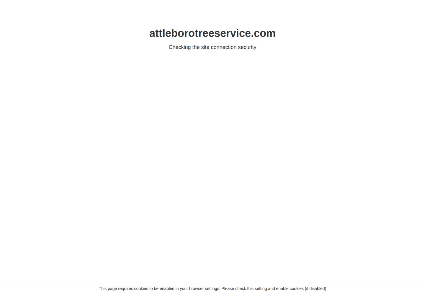 Attleboro Tree Removal Services website screenshot