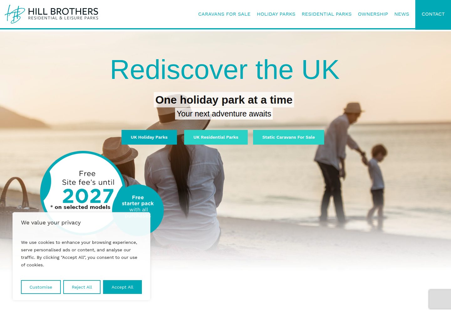 Hill Brothers website screenshot