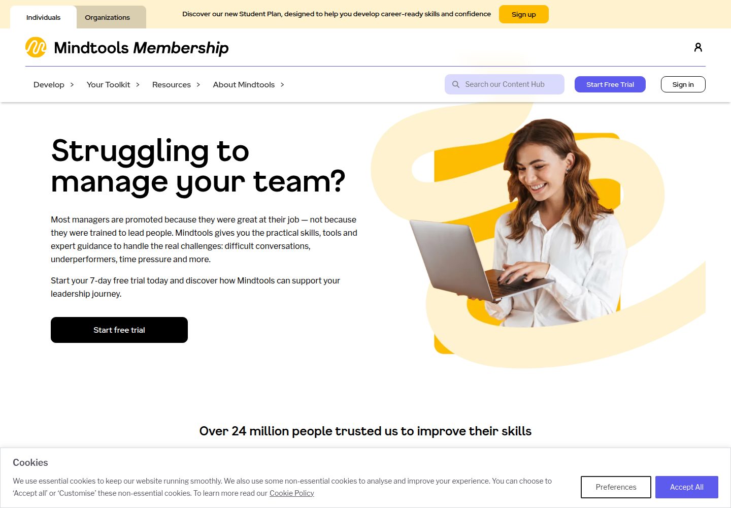 Mind Tools website screenshot