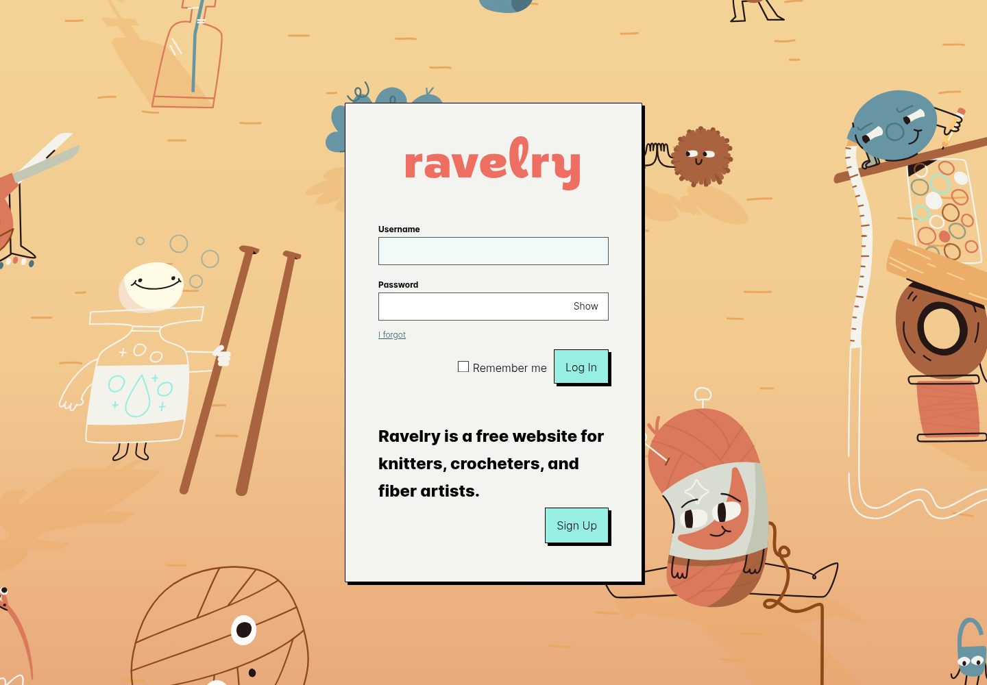 Ravelry website screenshot