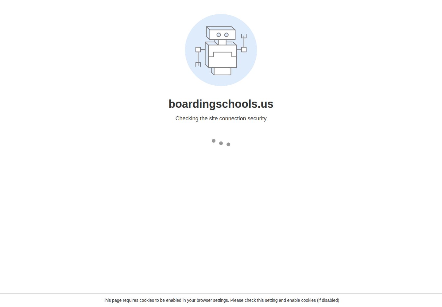 Directory of US Boarding Schools website screenshot