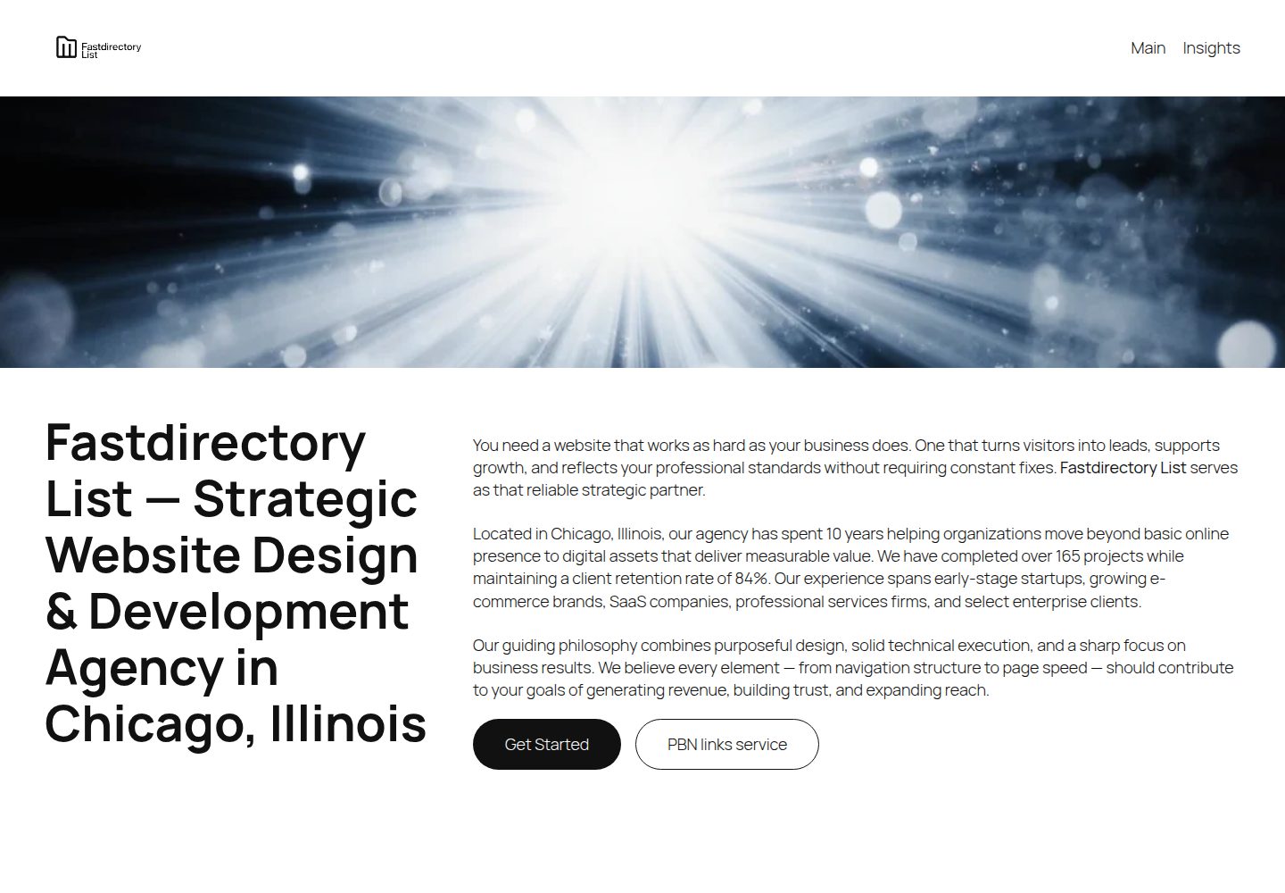 Free Directory List website screenshot