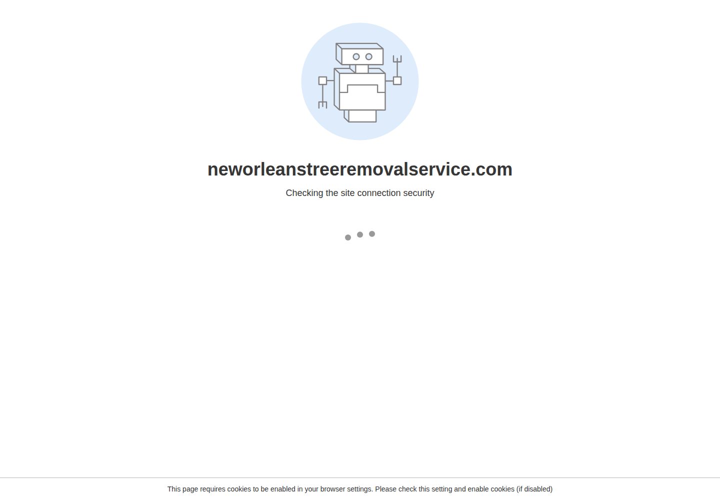 Professional Tree Service website screenshot