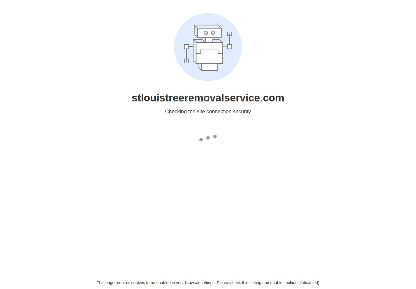 Tree Service in St Louis website screenshot